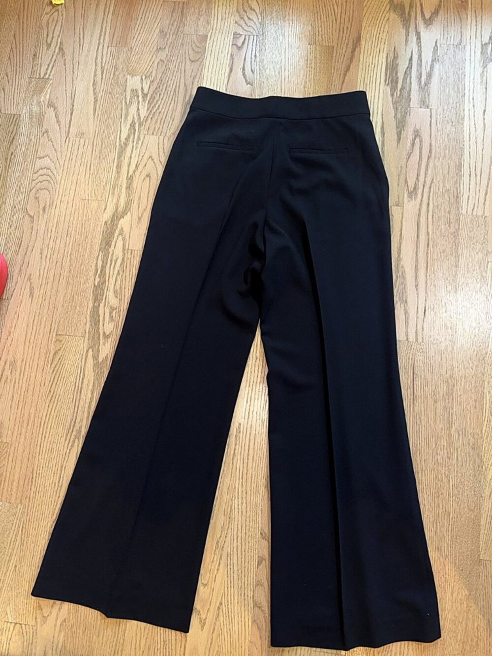 Alice + Olivia Dylan High Waist Wide Leg Crepe Pants Black Size 6 - Picture 2 of 7